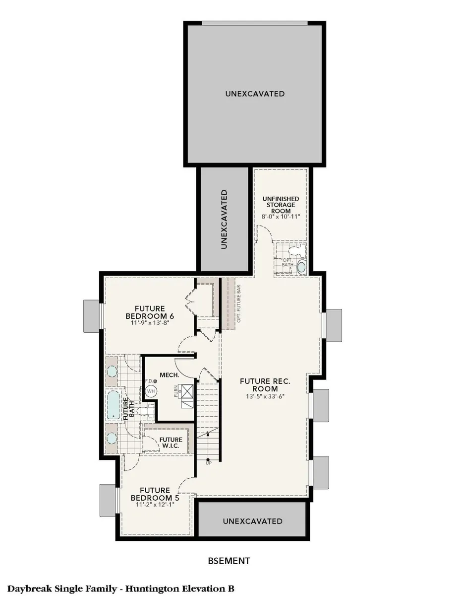 Huntington B | Basement