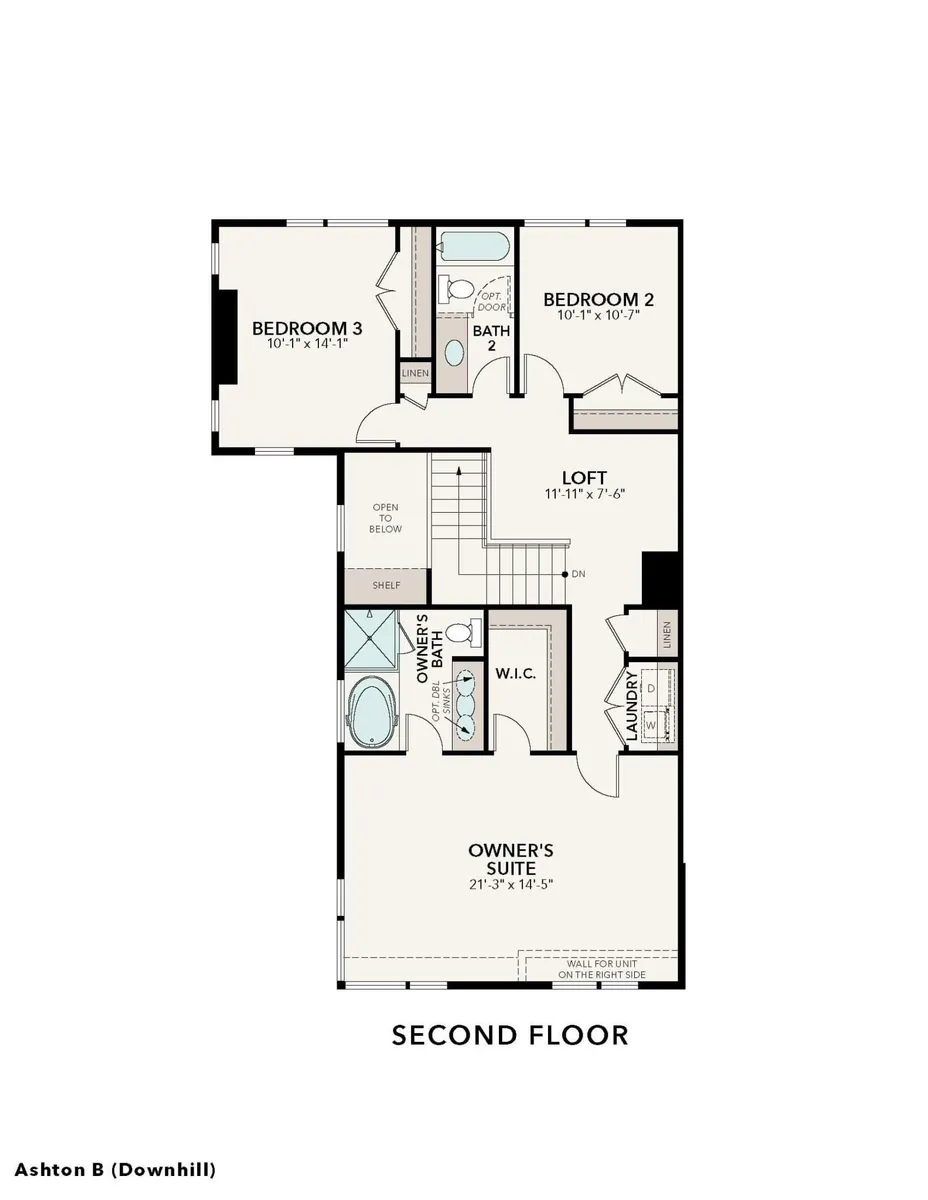 Downhill Ashton B | Second Floor