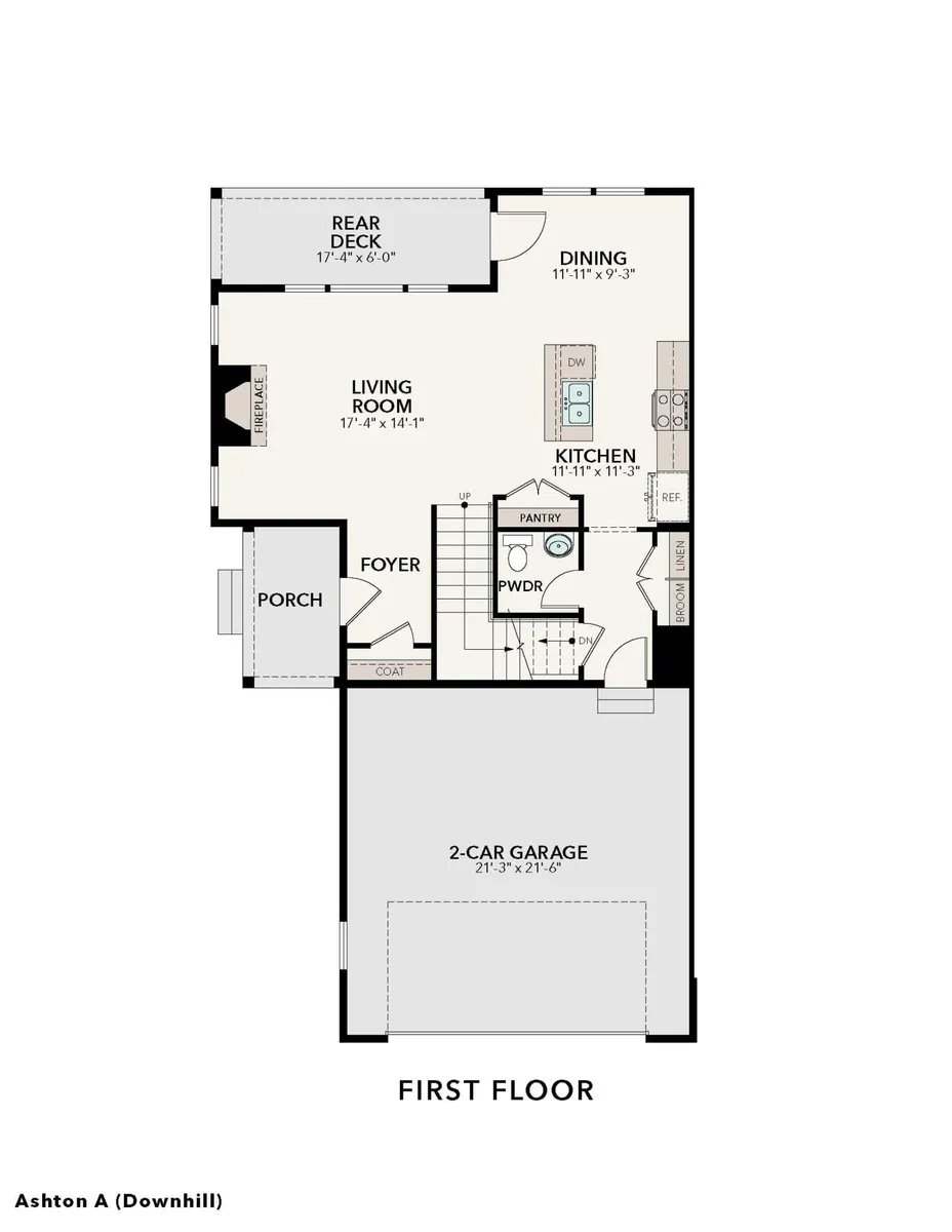 Downhill Ashton A | First Floor