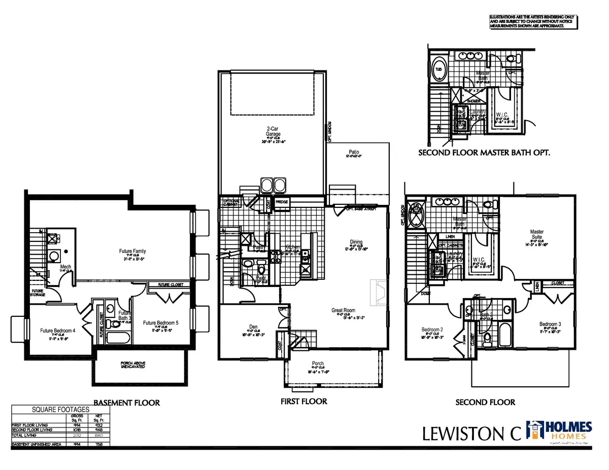 Lewiston C | Floor Plan