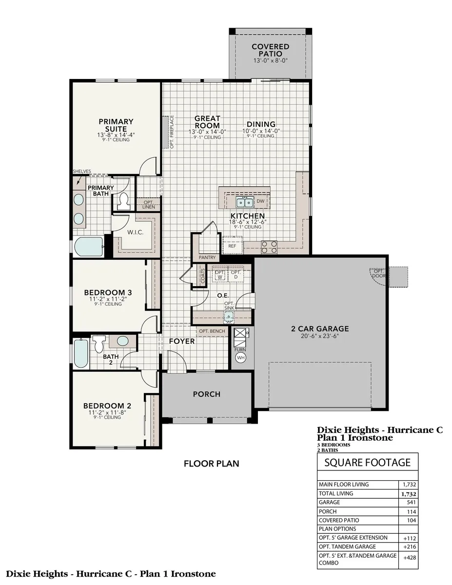 Ironstone C | Floor Plan