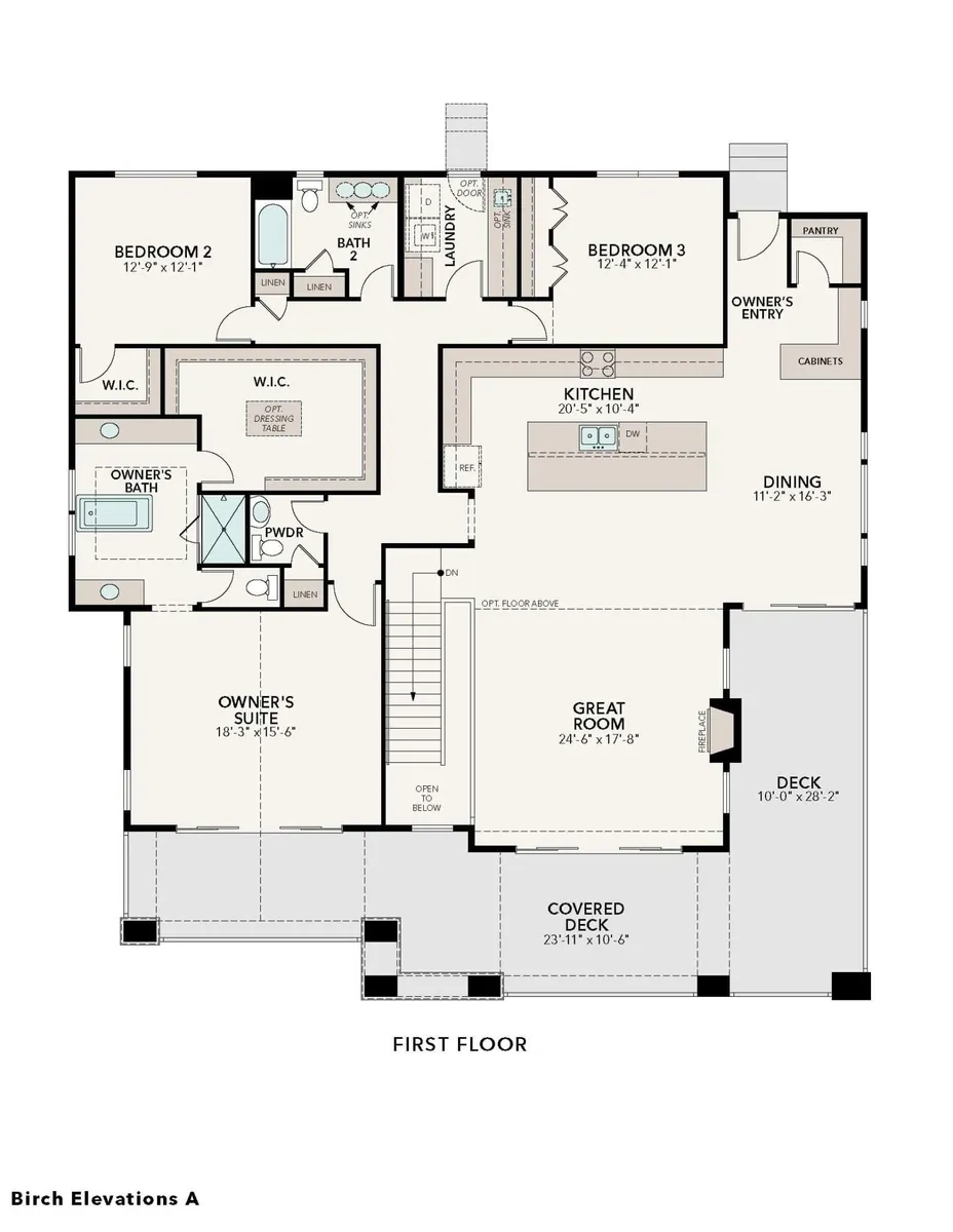 Uphill Birch A | First Floor