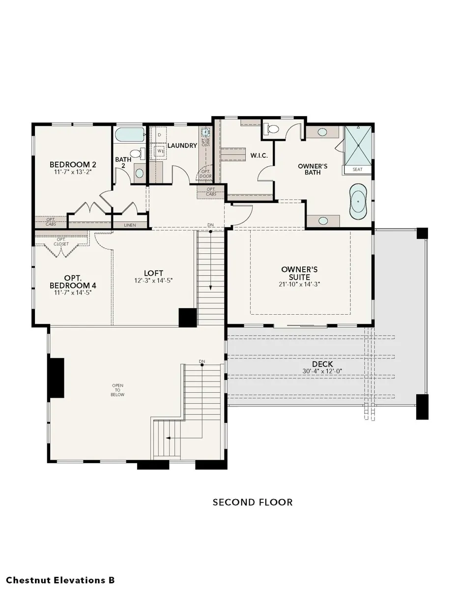 Uphill Chestnut B | Second Floor