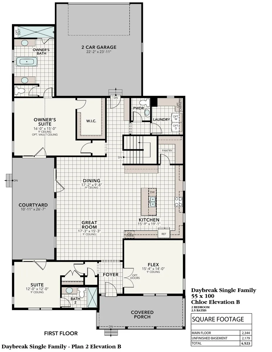 Chloe B | Floor Plan