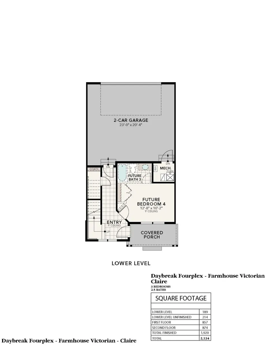 Farmhouse Claire | Lower Level