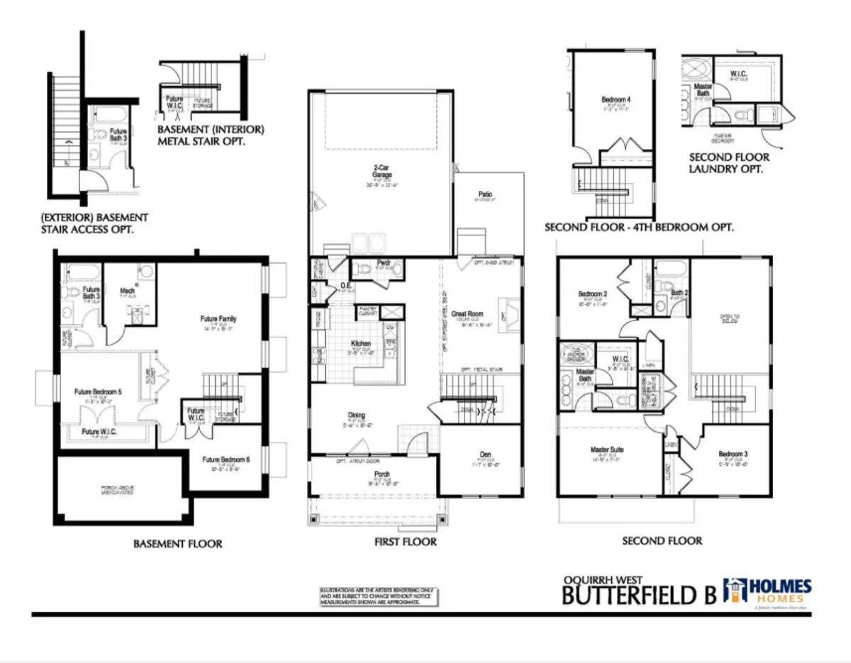 Butterfield B | Floor Plan