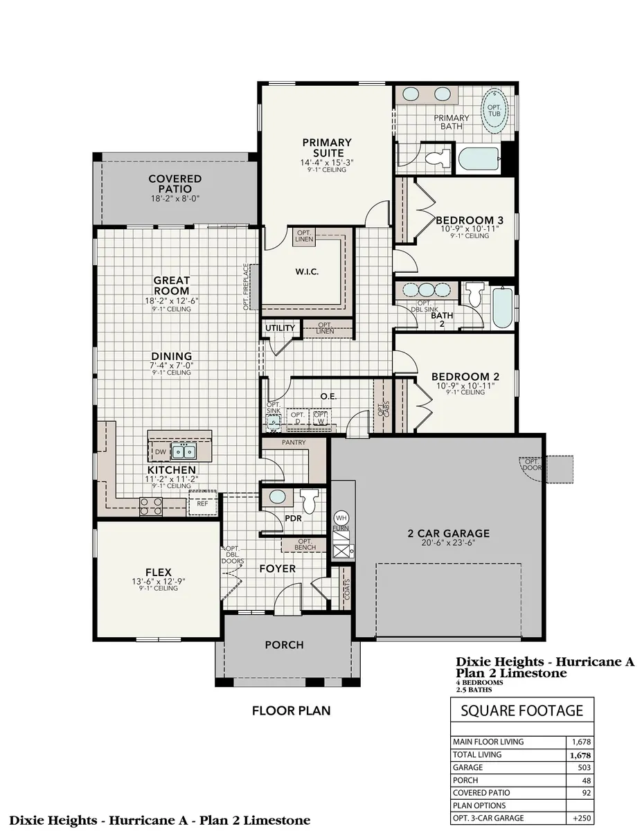 Limestone A | Floor Plan