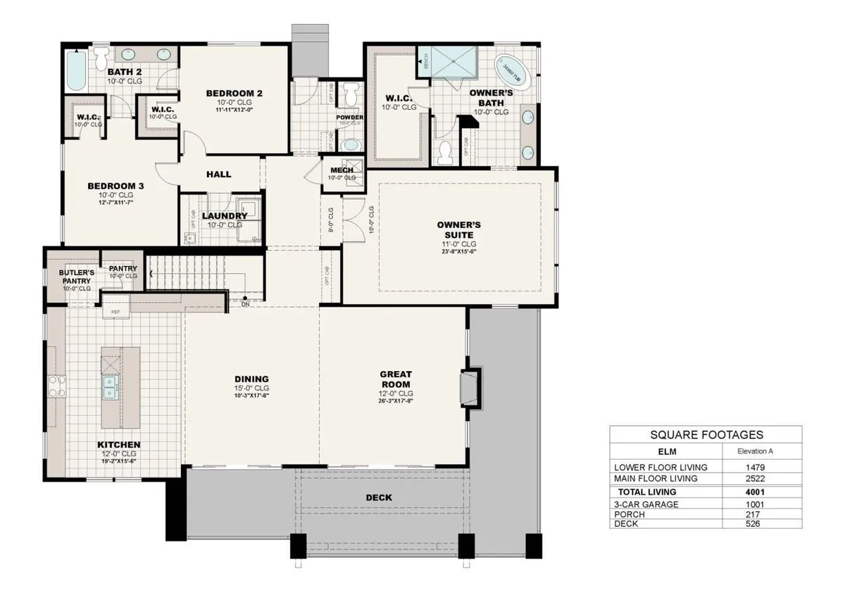 Elm A | Main Floor