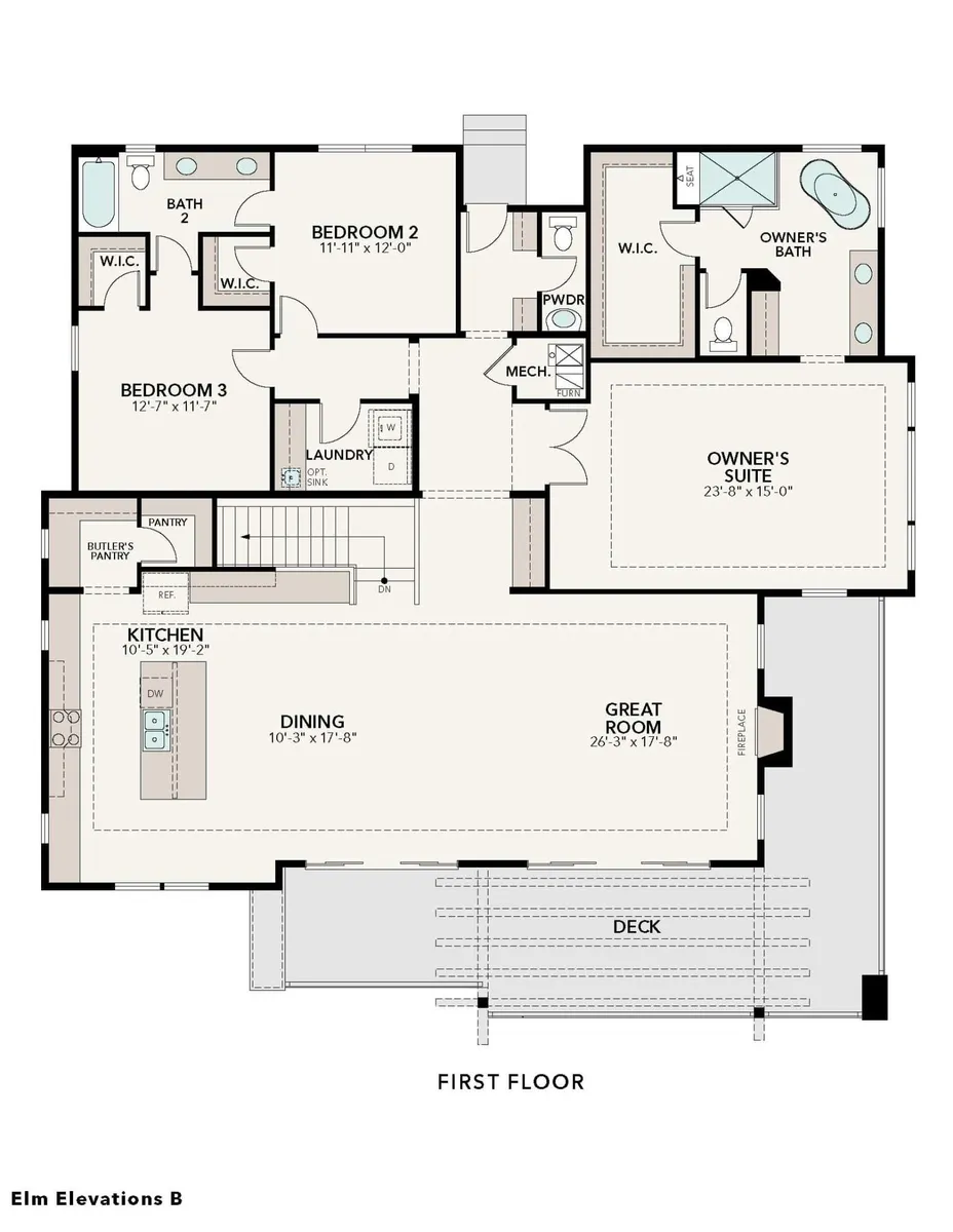 Uphill Elm B | First Floor