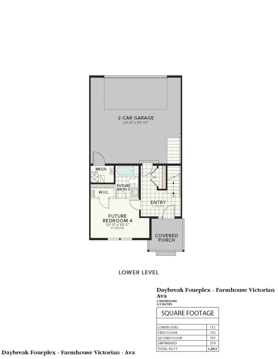 Farmhouse Ava | Lower Level