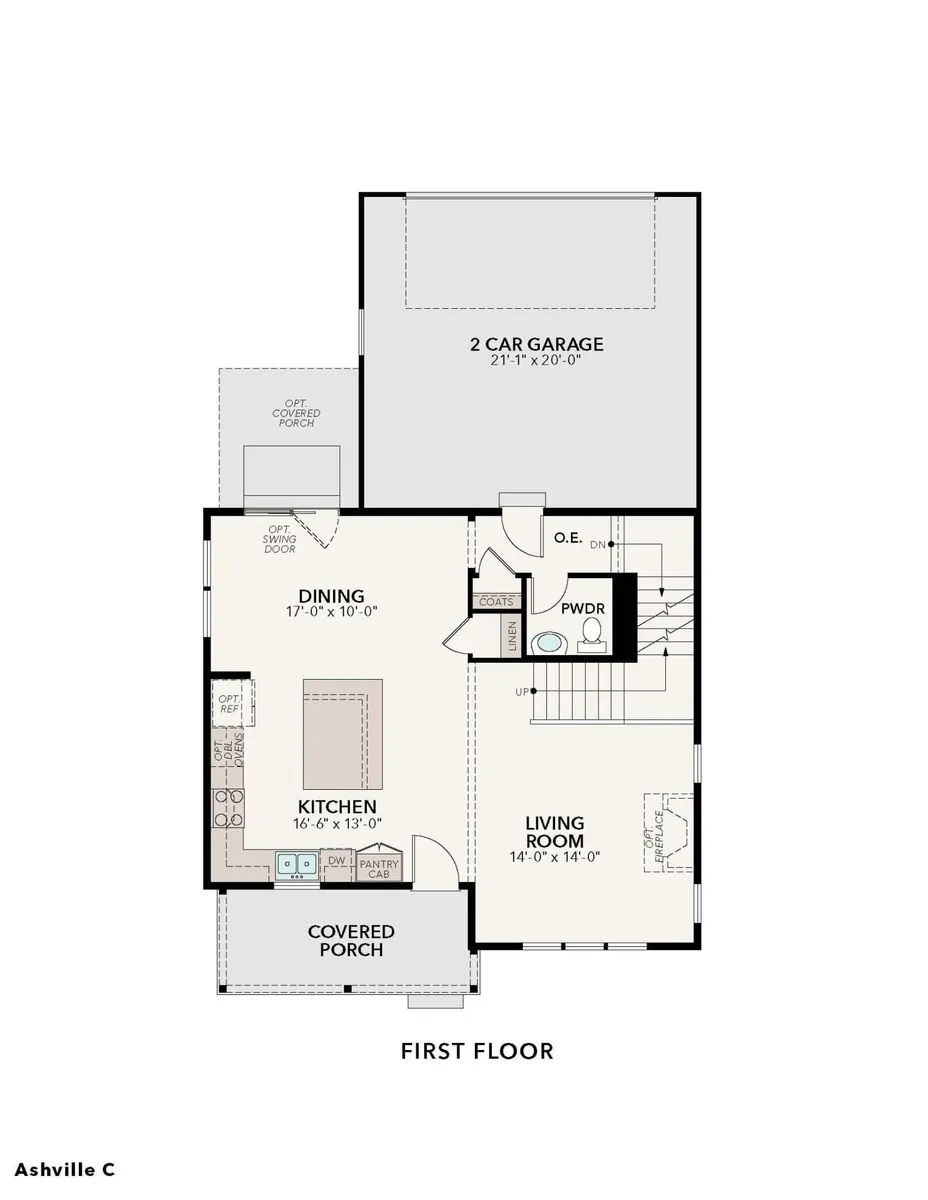 Ashville C | First Floor