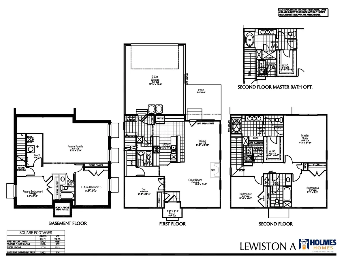 Lewiston A | Floor Plan