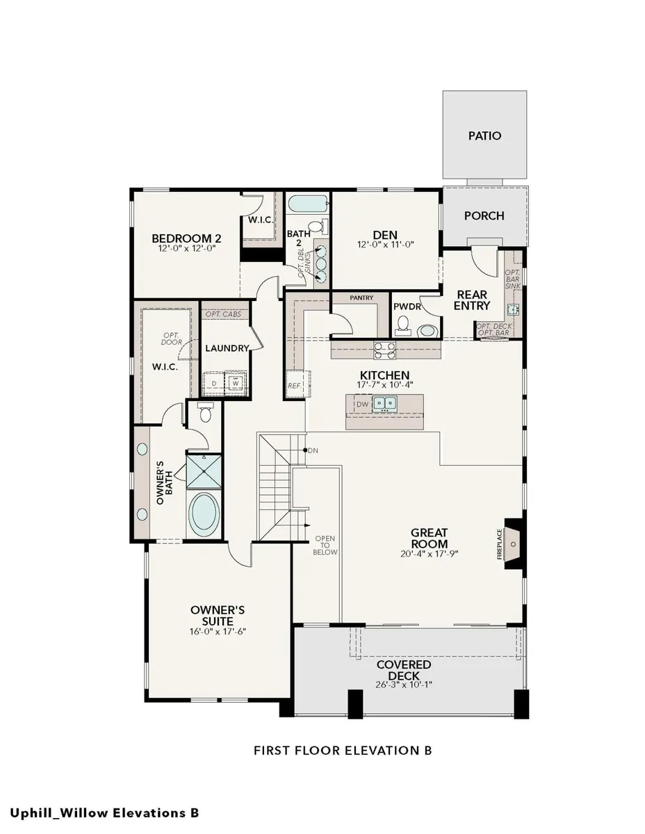 Uphill Estate Willow B | First Floor