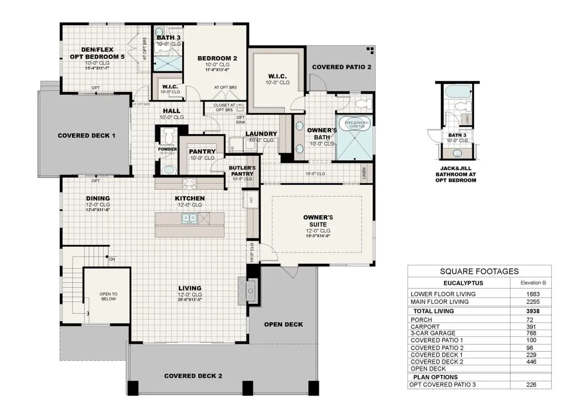 Eucalyptus B | Main Floor