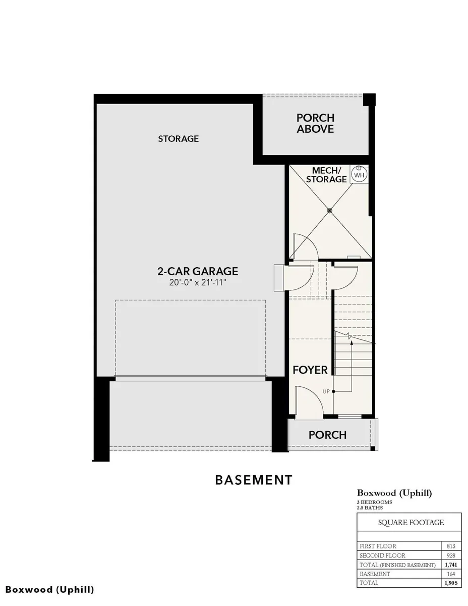Uphill Boxwood | Basement