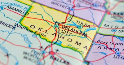Map of Oklahoma City