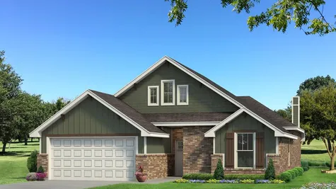 Homes by Taber Teagen A2 Elevation - Green
