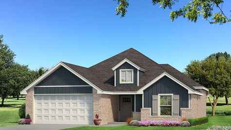 Homes by Taber Drake Floor Plan Siding Elevation