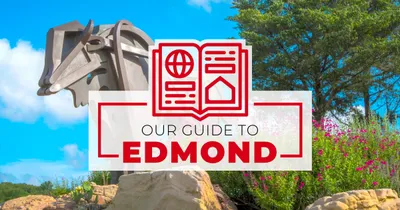 Image from Edmond with Our Guide to Edmond graphic overlaid.