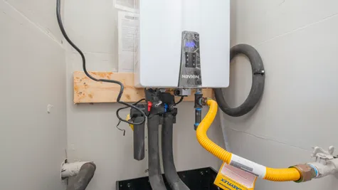 Homes by Taber Standards -  Tankless Water Heater
