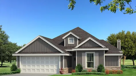 Homes by Taber A Siding Elevation - Shades of Grey