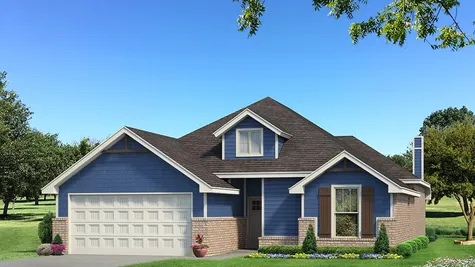 Homes by Taber Teagen Siding Elevation - Royal Blue