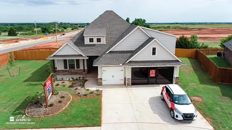 New Homes in Mustang OK in The Canyons - 10533 SW 52nd St - Sage BR1