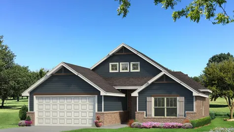 Homes by Taber Hunter A2 Elevation - Navy Blue
