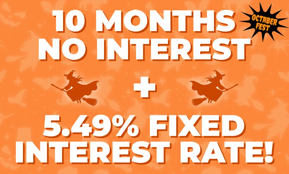 10 Months NO Interest