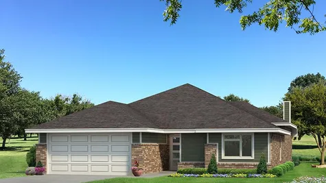 Homes by Taber Teagen B Elevation - Green