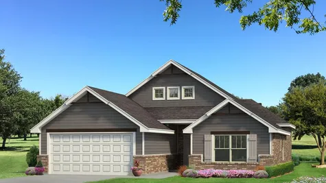 Homes by Taber Hunter A2 Elevation - Shades of Grey