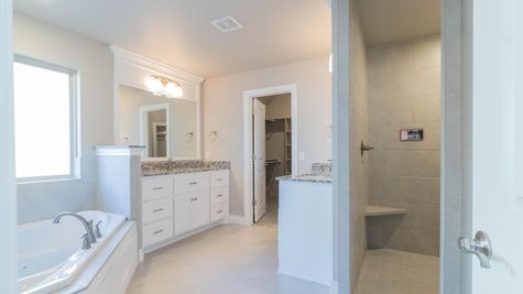 Homes by Taber Cornerstone Half Bath Floor Plan-12701 Bristlecone Pine Blvd