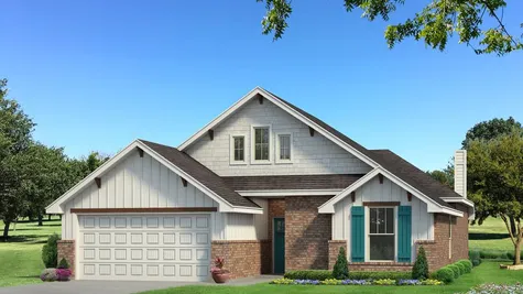 Homes by Taber Teagen A2 Elevation - Pop of Color