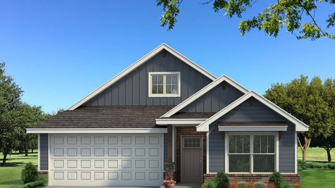Homes by Taber Dudley Floor Plan with Siding - Navy Blue