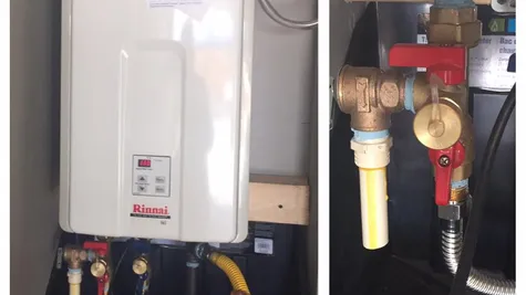 Homes by Taber Standard - Rinnai Tankless Water Heater