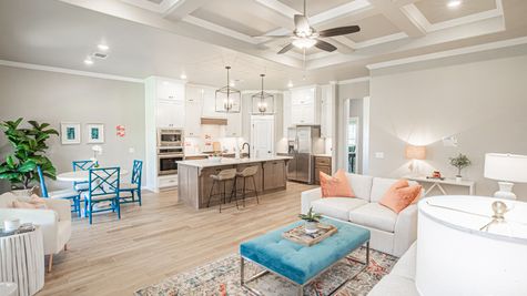 Homes by Taber Shiloh Floor Plan-Britton Farms Model Home