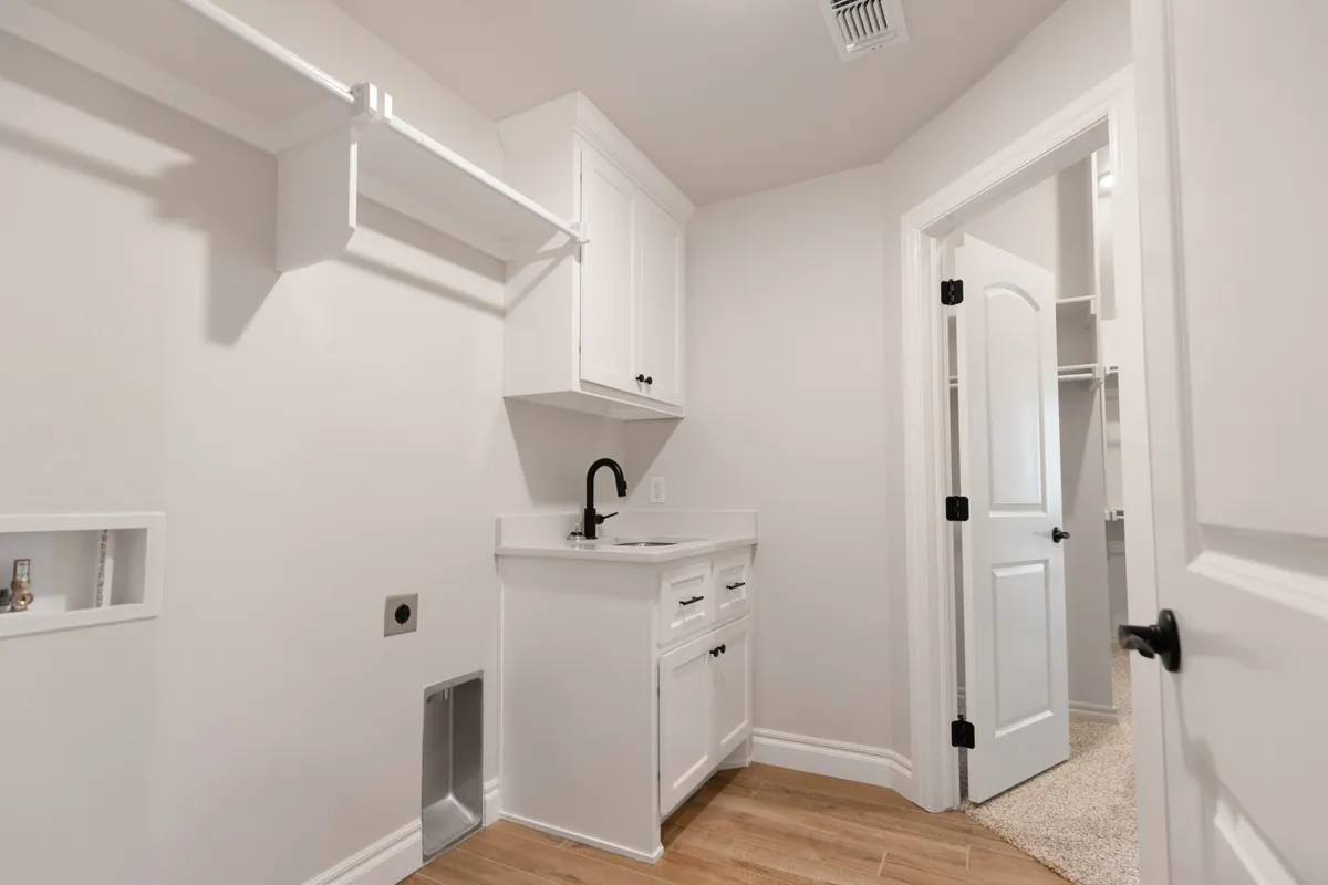 Homes by Taber Cornerstone Half Bath Floor Plan