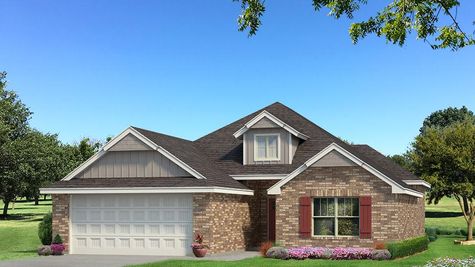 Homes by Taber A Siding Elevation- Light Grey