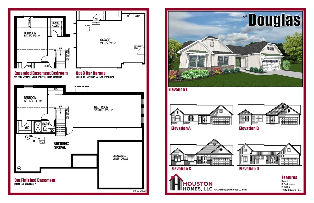 Douglas Ranch Floor Plan by Houston Homes, LLC