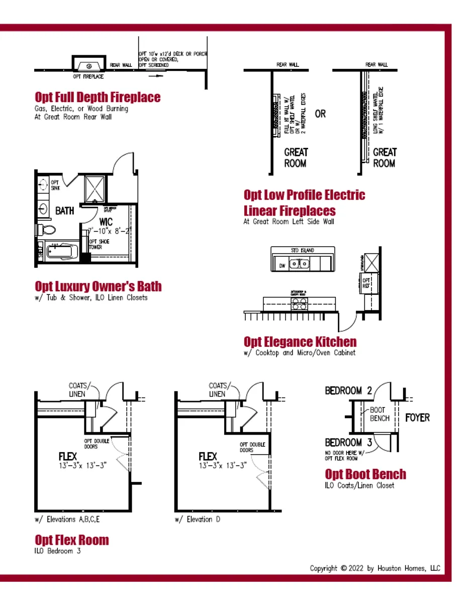 Hawthorn Ranch Floor Plan by Houston Homes, LLC