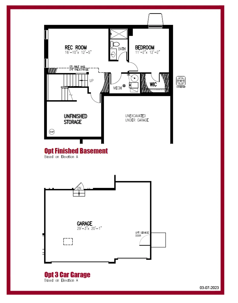 Blossom 2-story Floor Plan by Houston Homes, LLC