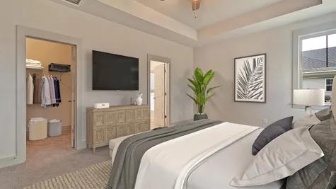 Pimlico Master Bedroom Furnished