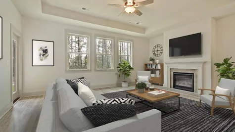 Pimlico Living Room Furnished