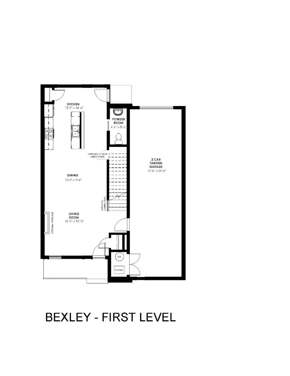 first level of the bexley floor plan