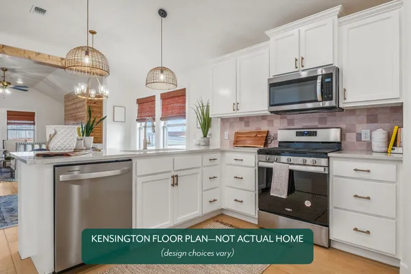 Kensington. New Home Mustang OK-Kensington Plan