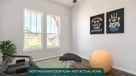 Nottingham. New Home Bixby OK- Nottingham Plan