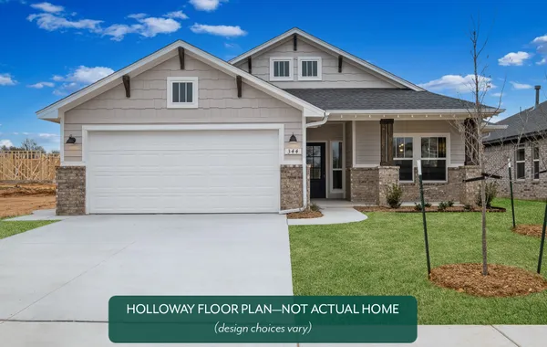 New Home Norman OK- Holloway Plan