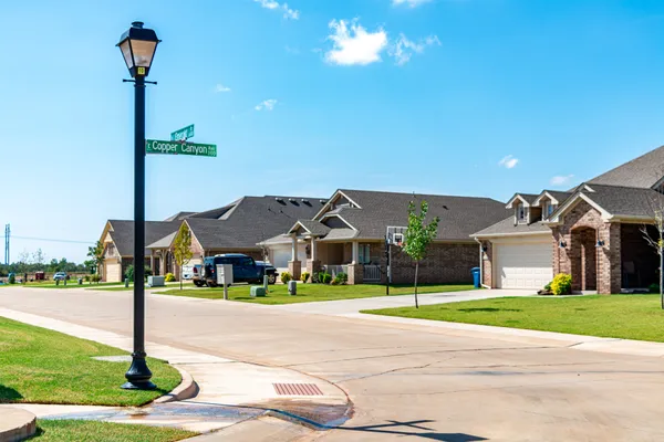  Street view of new homes in Stillwater, OK