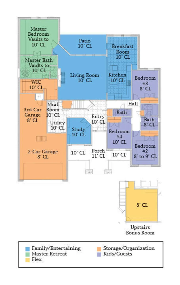  Floor plan of new home