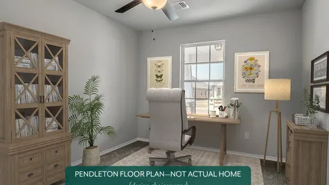 Pendleton. Secondary Bedroom/Flex Space